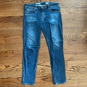 Ag Adriano Goldschmied “the stilt” cigarette leg blue jeans